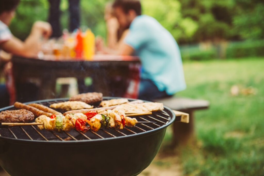 A barbecue grill with food on it, Summer Fun with Braces-Friendly Foods and Treats