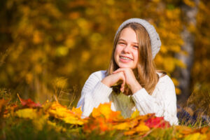 Starting Orthodontic Treatment: A Season of Change for Your Smile, A girl with races smiling